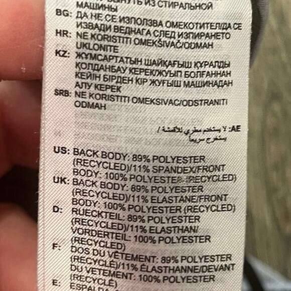 Adidas Womens Shorts Athletic Shorts Zipper Pockets Elastic Waist Gray Size S 5" - Picture 6 of 7